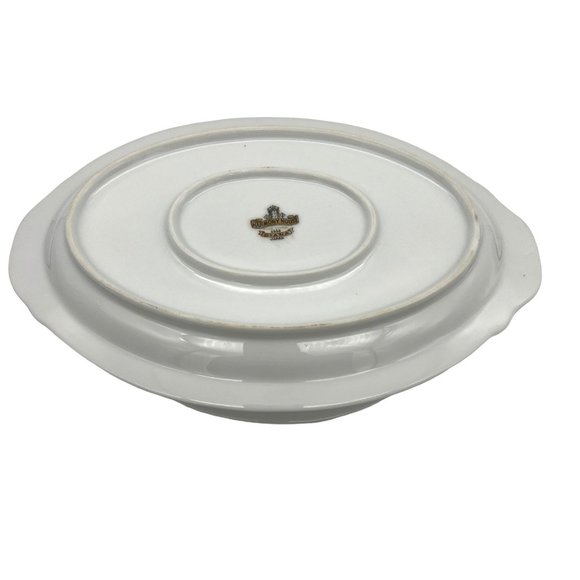 Vintage Harmony House China Diana Gravy Boat w/ Attached Underplate 9.5" Japan - Picture 2 of 7